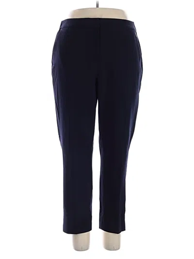 Pre-owned Tommy Hilfiger Casual Pants In Blue