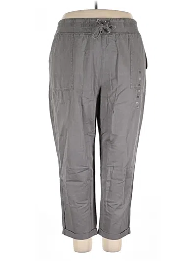 Pre-owned Tommy Hilfiger Casual Pants In Gray