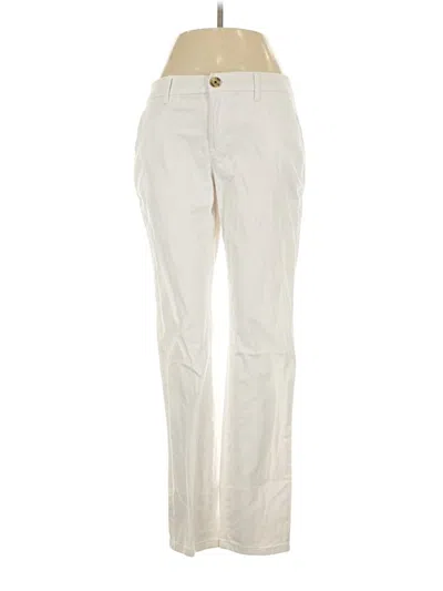 Pre-owned Tommy Hilfiger Casual Pants In Ivory
