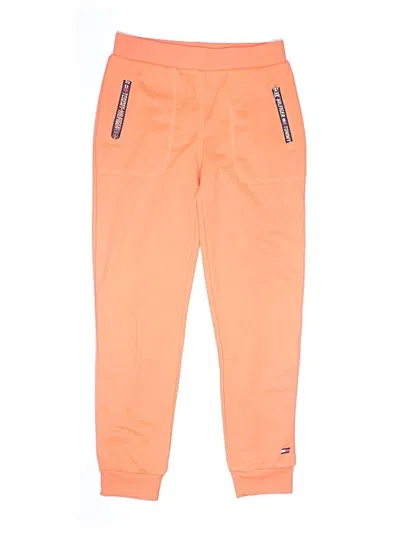 Pre-owned Tommy Hilfiger Kids' Casual Pants In Orange