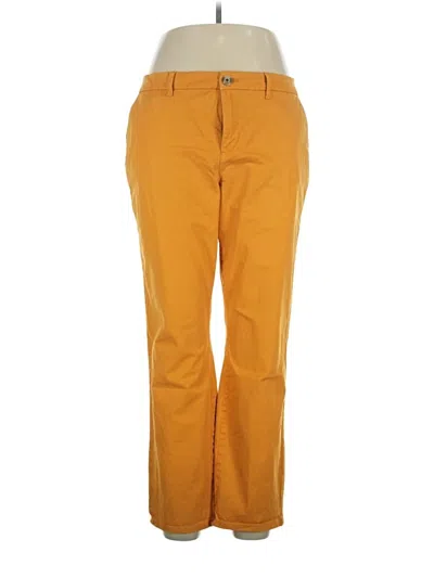 Pre-owned Tommy Hilfiger Casual Pants In Orange