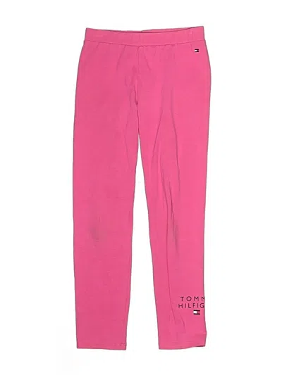 Pre-owned Tommy Hilfiger Kids' Casual Pants In Pink