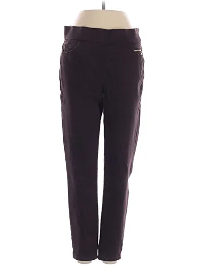 Pre-owned Tommy Hilfiger Casual Pants In Purple