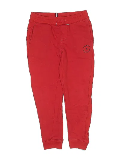 Pre-owned Tommy Hilfiger Kids' Casual Pants In Red