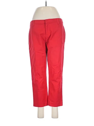Pre-owned Tommy Hilfiger Casual Pants In Red