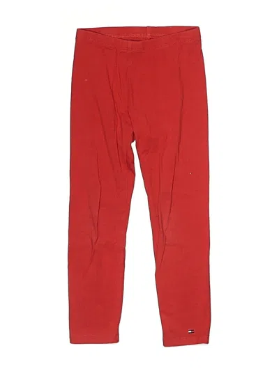 Pre-owned Tommy Hilfiger Kids' Casual Pants In Red
