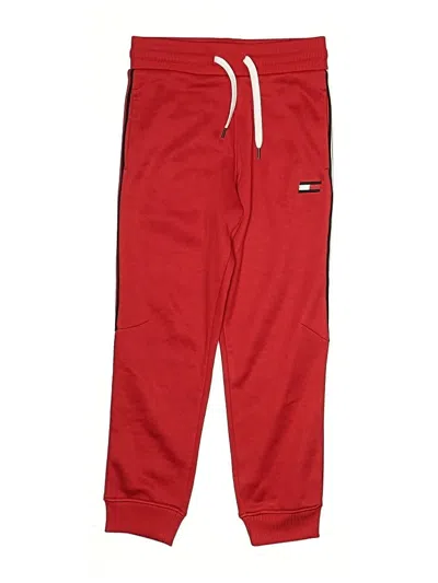 Pre-owned Tommy Hilfiger Kids' Casual Pants In Red