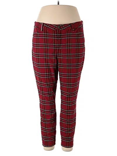 Pre-owned Tommy Hilfiger Casual Pants In Red