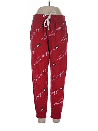 Pre-owned Tommy Hilfiger Casual Pants In Red