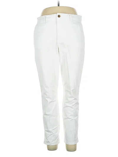 Pre-owned Tommy Hilfiger Casual Pants In White