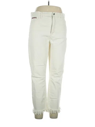 Pre-owned Tommy Hilfiger Casual Pants In White
