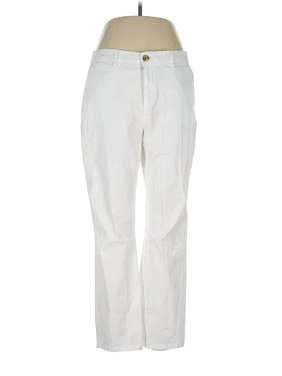 Pre-owned Tommy Hilfiger Casual Pants In White