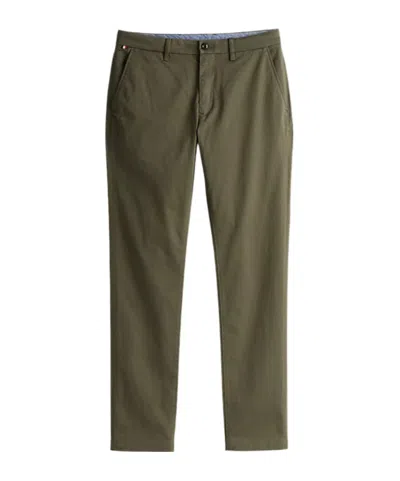 Tommy Hilfiger Casual Pants With Belt Loops In Green