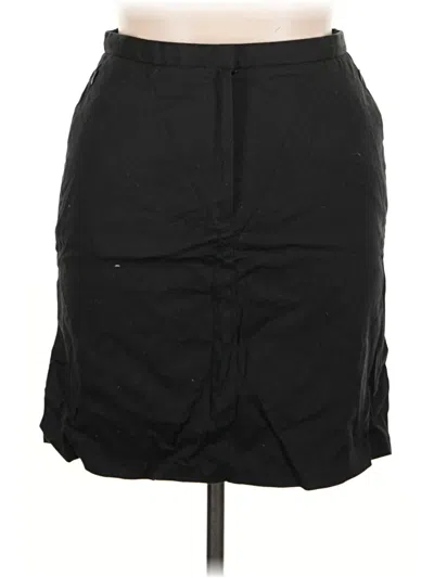Pre-owned Tommy Hilfiger Casual Skirt In Black