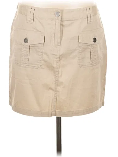 Pre-owned Tommy Hilfiger Casual Skirt In Brown