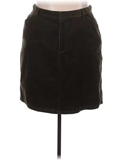 Pre-owned Tommy Hilfiger Casual Skirt In Brown