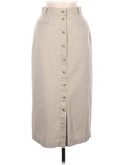 Pre-owned Tommy Hilfiger Casual Skirt In Brown