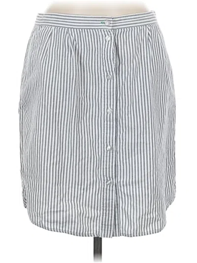 Pre-owned Tommy Hilfiger Casual Skirt In Gray