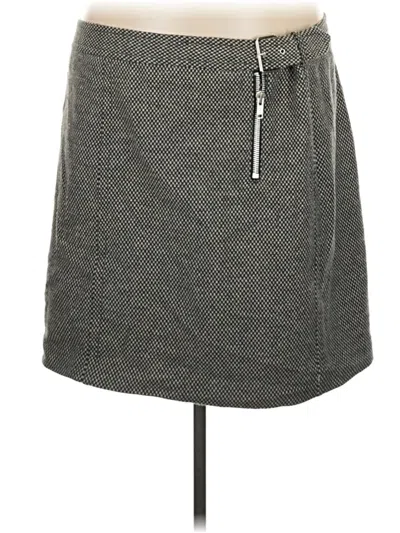 Pre-owned Tommy Hilfiger Casual Skirt In Gray