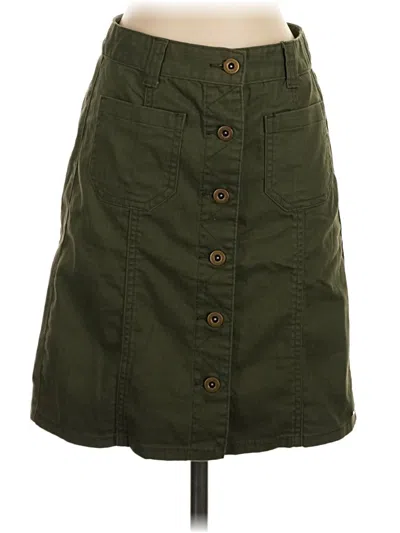 Pre-owned Tommy Hilfiger Casual Skirt In Green