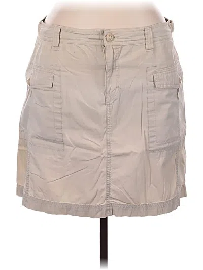 Pre-owned Tommy Hilfiger Casual Skirt In Ivory