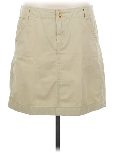 Pre-owned Tommy Hilfiger Casual Skirt In Tan