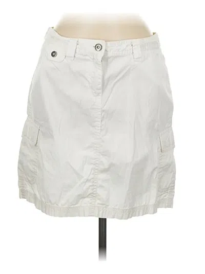 Pre-owned Tommy Hilfiger Casual Skirt In White