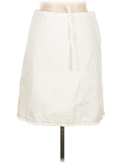 Pre-owned Tommy Hilfiger Casual Skirt In White