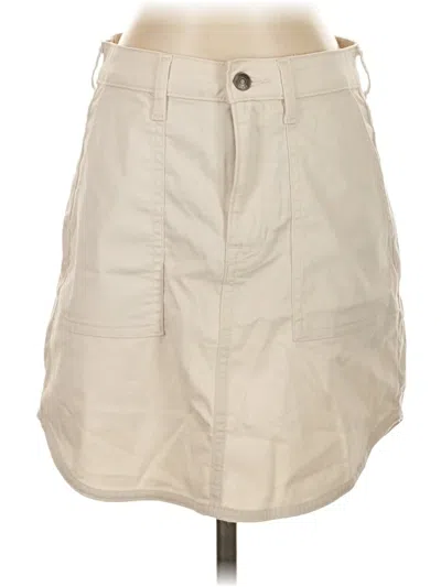 Pre-owned Tommy Hilfiger Casual Skirt In White