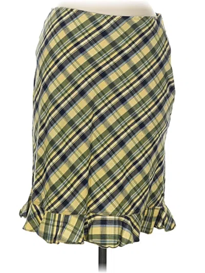 Pre-owned Tommy Hilfiger Casual Skirt In Yellow