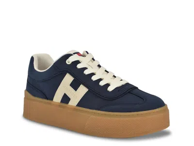Tommy Hilfiger Celmi Platform Sneaker In Blue
