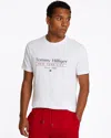 Tommy Hilfiger Center Stack Mens T Shirt In White
