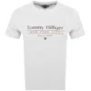 Shop Tommy Hilfiger Center Stack T Shirt White