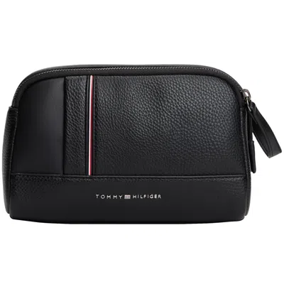 TOMMY HILFIGER TOMMY HILFIGER CENTRAL WASH BAG BLACK