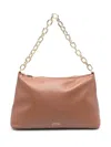Tommy Hilfiger Chain-link Shoulder Bag In Brown