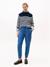 Tommy Hilfiger Chambray Cargo Jogger In Blue