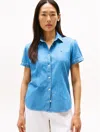 Tommy Hilfiger Chambray Puff In Blue