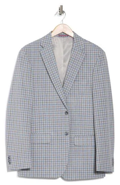 Tommy Hilfiger Check Notch Lapel Blazer