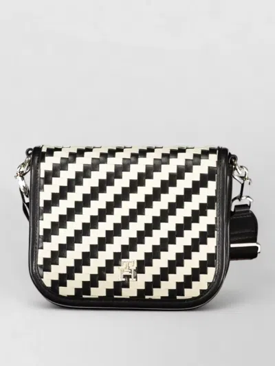 Tommy Hilfiger Julia Check-pattern Cross Body Bag In Blue
