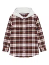 Tommy Hilfiger Checked Hoodie  In Multi