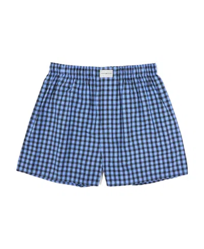 Tommy Hilfiger Checkered Shorts In Blue