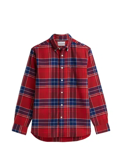 Tommy Hilfiger Check-pattern Button-down Shirt In Multi