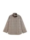 Tommy Hilfiger Check-pattern Storm-flap Jacket In Multi