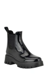 Tommy Hilfiger Women's Dipit Lug Sole Chelsea Rain Boots In Black