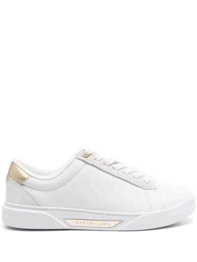 Tommy Hilfiger Chic Court Sneakers In White
