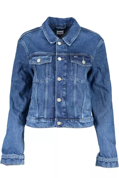 Tommy Hilfiger Chic Denim Elegance Jacket In Blue