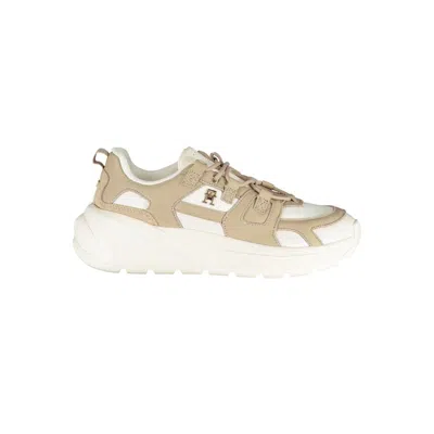 Tommy Hilfiger Chic White Sneakers With Contrasting Accents