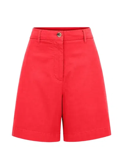 Tommy Hilfiger Chino Shorts In Red