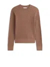 Tommy Hilfiger Chocolate-coloured Knitted Jersey In Multi