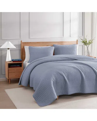 TOMMY HILFIGER TOMMY HILFIGER CHRISTOPHER TEXTURE COTTON QUILT SET